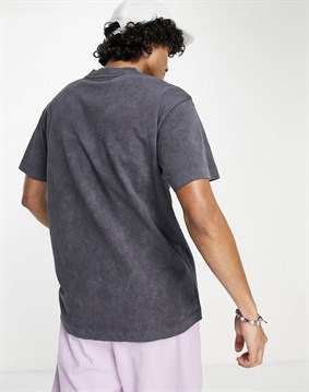 Relaxed Fit T-shirt-Gri